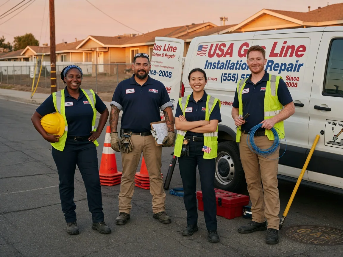 Gas Line Installation company in Lakeview, OH